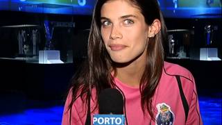 Sara Sampaio no Museu FC Porto [upl. by Anomis]