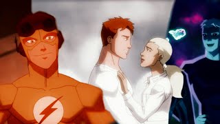 All Kid Flash Return Scenes  Young Justice Phantoms S3S4 [upl. by Aamsa964]