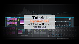 Dynamic EQ Device for Ableton Live In Action [upl. by Atinrahc]