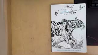 Lineology J Scott Campbell artbook flip through [upl. by Suhsoj]