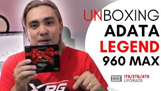 ADATA LEGEND 960 MAX Unboxing [upl. by Faustena]