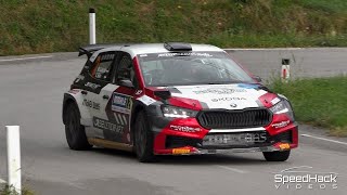 12 MAHLE Rally Nova Gorica 2024  Slippery Shakedown [upl. by Unity]