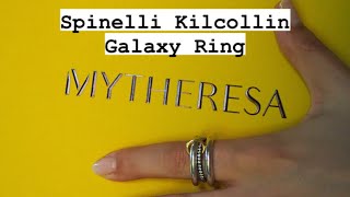 Spinelli Kilcollin Galaxy Ring Unboxing  Shopping bei MyTheresa  Stefs Lifestyle [upl. by Aciamaj]