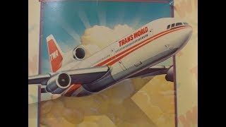 TWA L1011 takeoff exterior amp interior amp flight PHX to STL 1991 [upl. by Nylarac225]