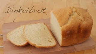 Brot Rezept Dinkelbrot mit Joghurt ca 750 g  Brotbackautomat Unold  besser als Toastbrot o [upl. by Anekam433]