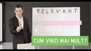 Curs vânzari online  Cum vinzi mai mult  Relevanta in vanzari [upl. by Goodson]