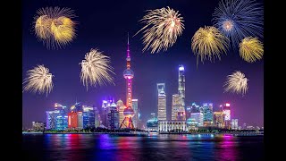 Shanghai China 2023 Live New Year Live Countdown [upl. by Harte]