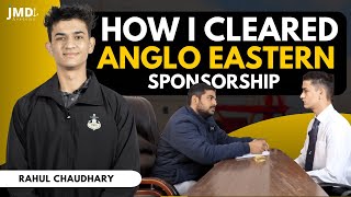 How I Cleared Anglo Eastern Sponsorship  From A Students Point of View  Technical Interview [upl. by Aihsenrad]