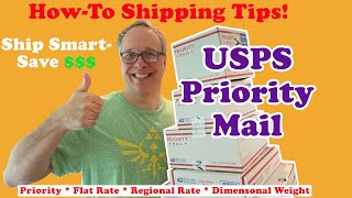 USPS Priority Mail Shipping Tips Pick the right type of priority shipping for your online selling [upl. by Etan839]