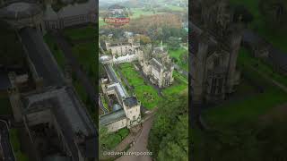 The Alton Towers ruins look STUNNING from above 😍 AltonTowers drone Flyover [upl. by Bautista]