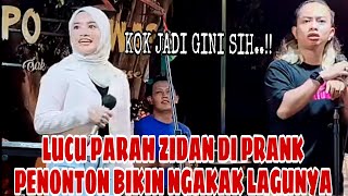 🔴Karena Lagu Ini Zidan Kena Prank Penonton Yaya Ketawa Ngakak😁 [upl. by Anairol]