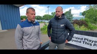 Niko Kapetanovic Main Camp Interview [upl. by Vedette337]