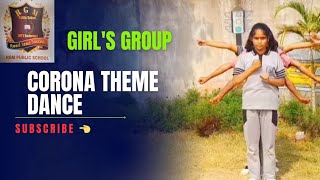 Dance Corona theme dance video RGM PUBLIC SCHOOL Jhumritelaiya Koderma trending [upl. by Irvine]