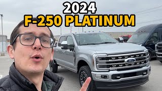 Quick look at the 2024 F250 PLATINUM [upl. by Frodeen55]