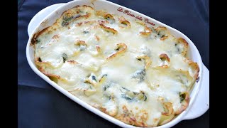 Pasta al forno Conchiglioni ripieni con ricotta e spinaci Ricetta facile [upl. by Akaya]