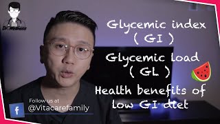 What is the Glycemic Index vs Glycemic load explained [upl. by Tedman]