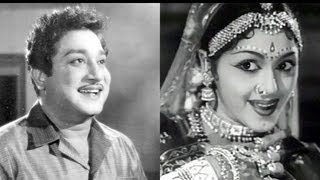 Sivaji Ganesan amp Padmini  Jalilo Jimkana  Amara Deepam  Tamil Classic Song [upl. by Aceber]