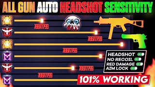 Free Fire Auto Headshot Trick 2024 Sensitivity  2gb 4gb 6gb Ram Headshot Sensitivity Setting [upl. by Osy]