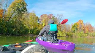 Kayaking at Newburgh Lake in Livonia Michigan Part 6 [upl. by Gardie]