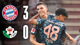 Palhinha’s first Bayern goal was a SCREAMER  FC Bayern  WSG Tirol  Highlights [upl. by Adniled671]