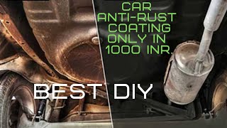 Anti Rust Coating on Cars under body treatment  3M Car Anti Rust Coating only in 1000  Car DIY [upl. by Ebag616]