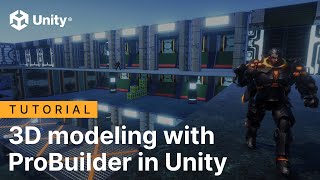 3D modeling with ProBuilder in Unity  Tutorial [upl. by Ike389]