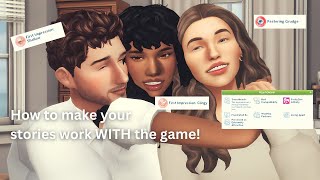 🏡✨ Adding Relationships  ❤️ Sentiments for Your LetsPlays  The Sims 4 [upl. by Delaine]