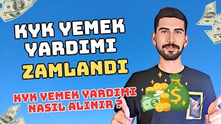 KYK YEMEK YARDIMINA ZAM GELDİ  KYK YEMEK YARDIMI NASIL ALINIR  Kyk Yemek Bursu [upl. by Lytsyrk]