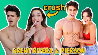 Brent Rivera VS Pierson Wodzynski TikToks  EXTREME Try Not to Laugh Challenge [upl. by Aicilec86]