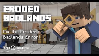 Minecraft Eroded Badlands Error [upl. by Nyltiak]