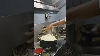 Indian street food style veg chilli garlic noodles food viralvideo cooking chef cheflife [upl. by Odeen126]