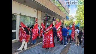 Terni mobilitazione per i lavoratori della ristorazione collettiva [upl. by Grace]