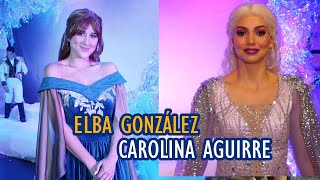 ELBA GONZALEZ Y CAROLINA AGUIRRE EN MUSICAL DE NAVIDAD  quotSNOWquot [upl. by Nitreb]