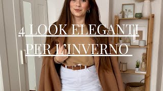 4 LOOK ELEGANTI INVERNO  LILYSILK UNBOXING  IDEE OUTFIT INVERNO [upl. by Sheela]