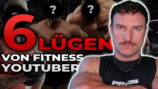 6 Lügen von Fitness Influencer  Abzocke und gefährlich [upl. by Gavan]