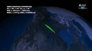 US 193 Spy Satellite Break Up [upl. by Clywd]