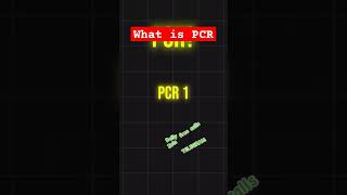 What is PCR  PCR क्या होता है [upl. by Htebilil]