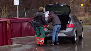 TAXE AU SAC LES DÉCHETTERIES SONT PRISES DASSAUT VISITE À MARTIGNY [upl. by Nyltiak27]