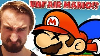 UNFAIR MARIO THIS GAME IS NOT OKAY  Flash Player Games [upl. by Shellans]