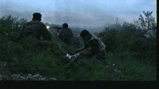 Chechen War gun battle corrected audio wmv [upl. by Thilde]