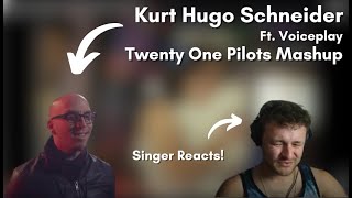 Kurt Hugo Schneider ft Voiceplay  Twenty One Pilots Mashup  My Reaction amp Thoughts [upl. by Namdor616]