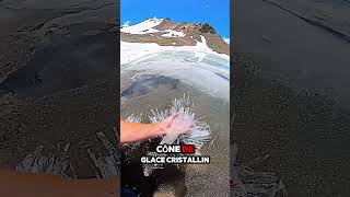 Savezvous À Quoi Ressemble la Glace Une Fois Sortie dun Lac Gelé  lac gelé glace cristallin [upl. by Ybloc]