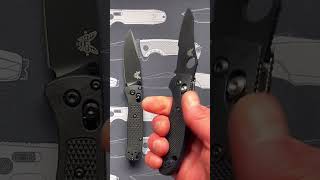 Benchmade Battle Griptilian vs Bugout 🐛 which is best edc 👍🏻 [upl. by David]