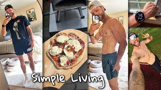 Simple Active Day in the Life  Fitness Homeade Pizzas Pickleball [upl. by Bratton390]