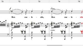 John Rutter Gloria 2nd Movement 알토1 [upl. by Otilegna]