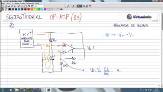 ElectroTutorial 538 OpAmp 85  Regulador tensión [upl. by Orren]