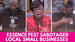 FED UP Residents CONFRONT City as Essence Fest SABOTAGE Small New Orleans Businesses with SHUTDOWNS [upl. by Cypro447]