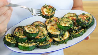 Ich habe noch nie so leckere Zucchini gegessen Spanische Knoblauch Zucchini Frische Rezepte [upl. by Dawkins]