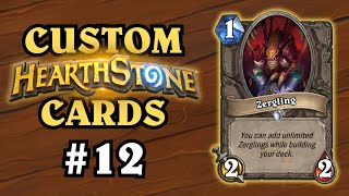 Zerglings In Hearthstone Custom Hearthstone Cards 12 [upl. by Lesly925]