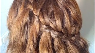 La tresse cascade waterfall braid [upl. by Line]